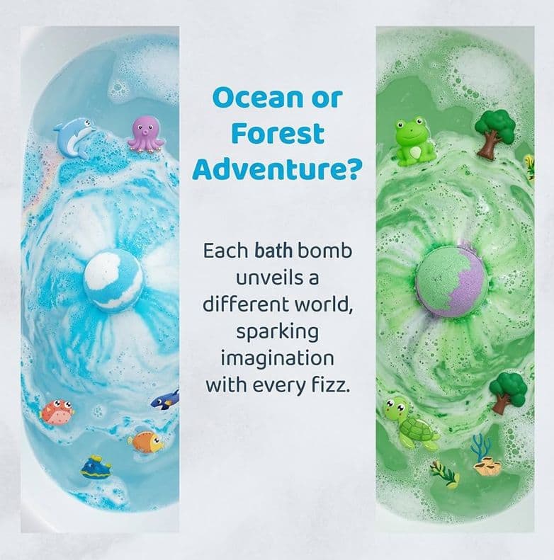Ocean Adventure and Forest Adventure side by side